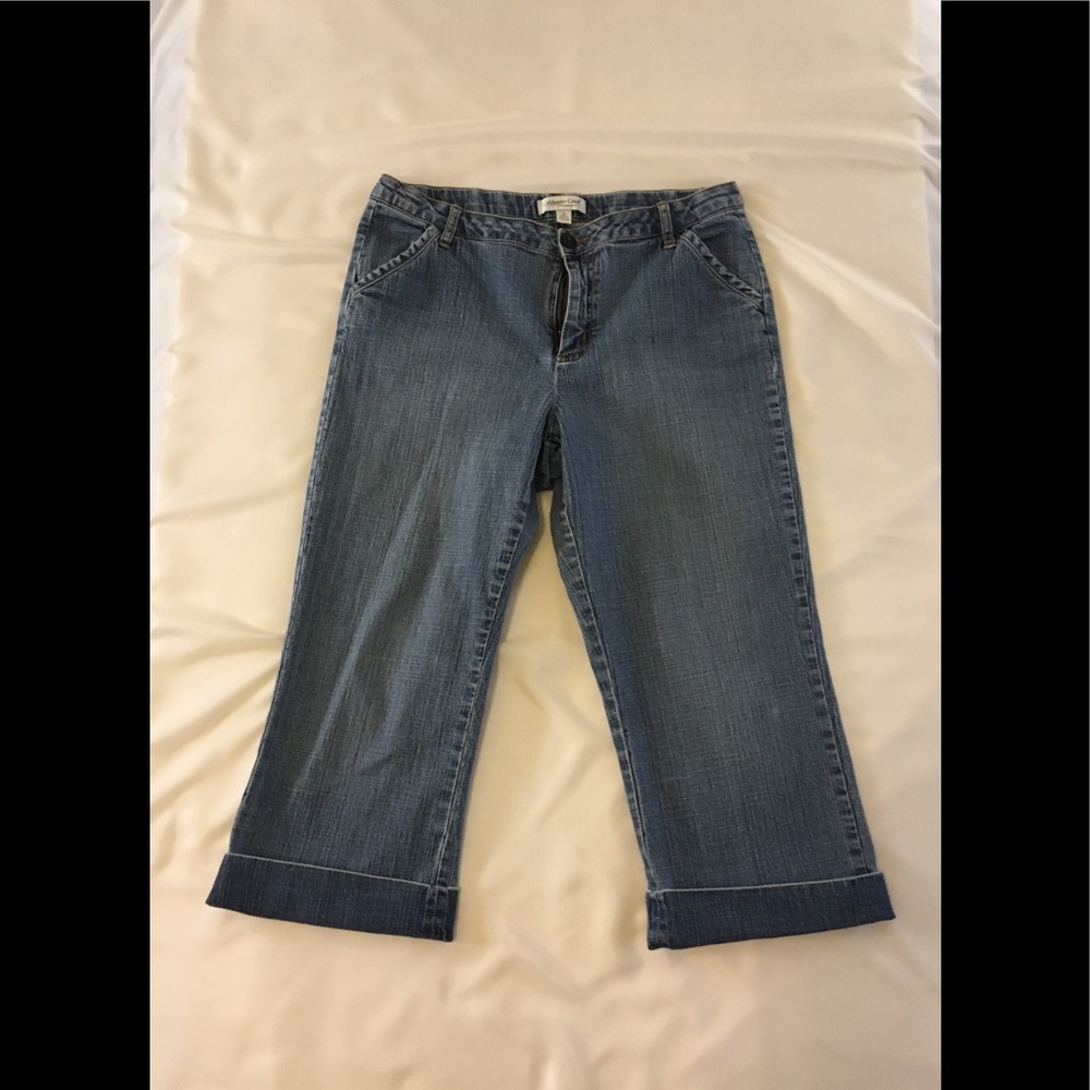 Coldwater Creek Capri Cuffed Jeans